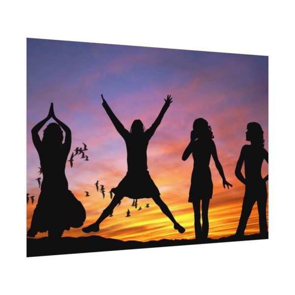 92408-552.jpg Silhouette in Sunset Poster