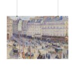 The Place du Havre, Paris by Camille Pissarro Poster - Image 2