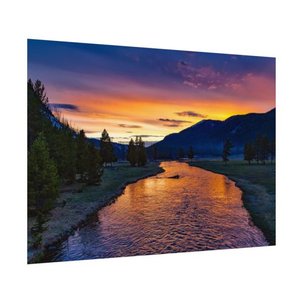 92408-572.jpg Yellowstone National Park Sunset Poster