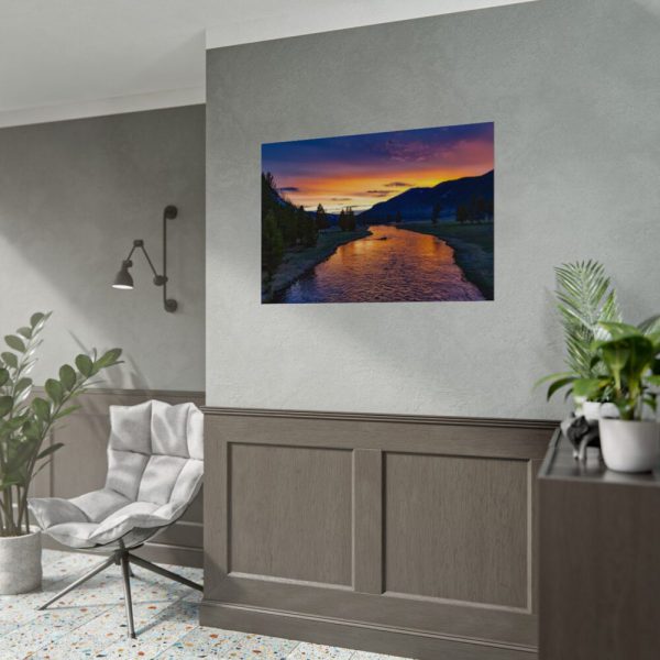 92408-574.jpg Yellowstone National Park Sunset Poster