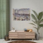 The Place du Havre, Paris by Camille Pissarro Poster - Image 4