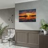 Lighthouse With a Sunset View Poster