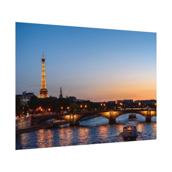 92408-77.jpg Eiffel Tower in Sunset Poster
