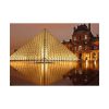 92408-80.jpg Louvre Pyramid in Paris Poster