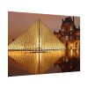 92408-82.jpg Louvre Pyramid in Paris Poster