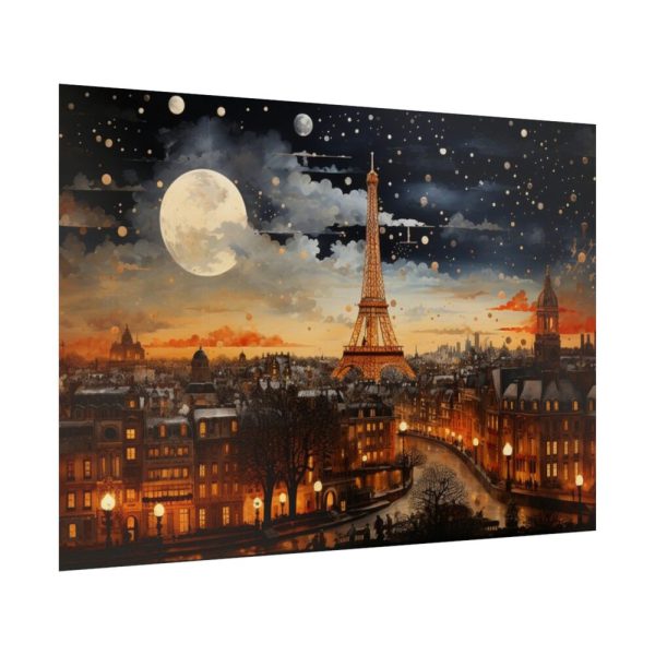 92409-112.jpg Paris At Night Poster