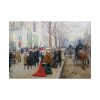 92409-120.jpg Paris Street Scene Poster