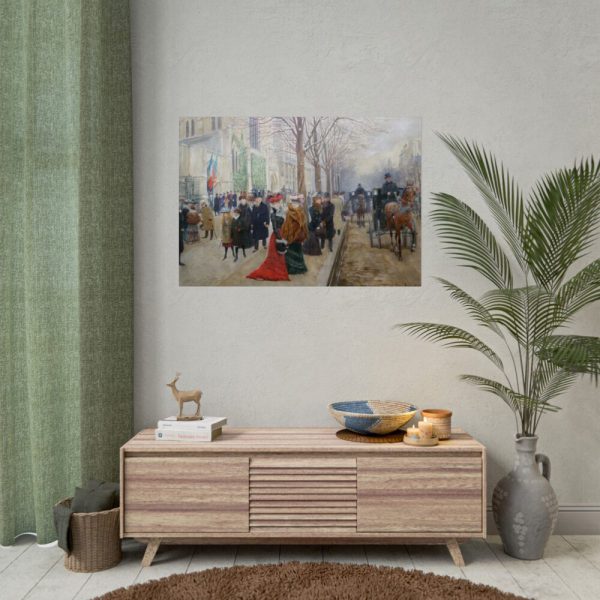 92409-123.jpg Paris Street Scene Poster
