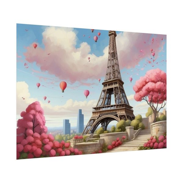 92409-127.jpg Pink Paris Poster