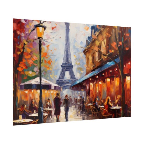 Busy Paris Poster
