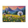 92409-185.jpg Landscape Flower Meadow Dandelions Poster