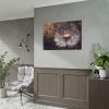 92409-199.jpg Dandelion Seeds Flower Head in Close Up Poster