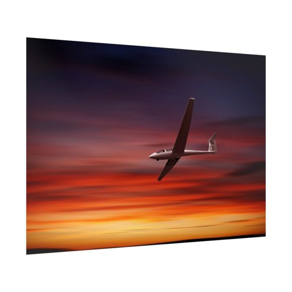 92409-217.jpg Plane On the Sky Poster