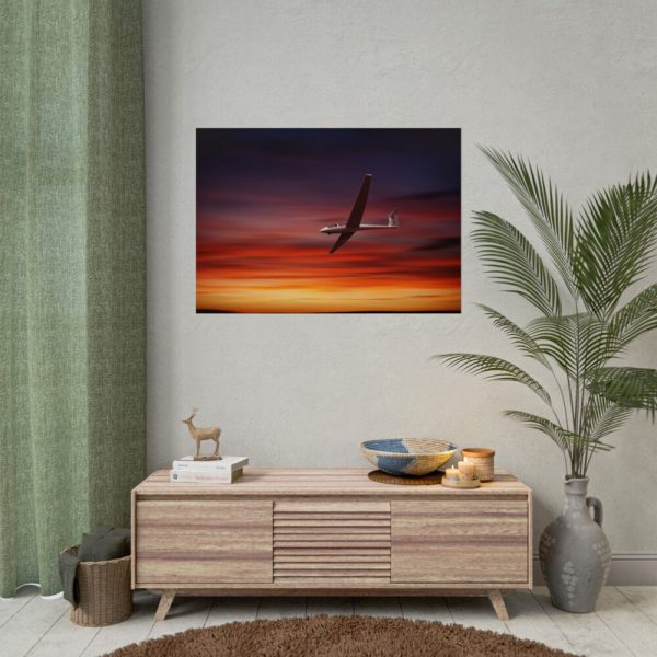 92409-218.jpg Plane On the Sky Poster