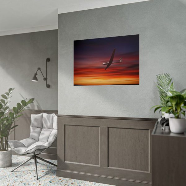 92409-219.jpg Plane On the Sky Poster