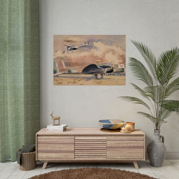 92409-248.jpg Whitley Bombers Sunning by Paul Nash Poster