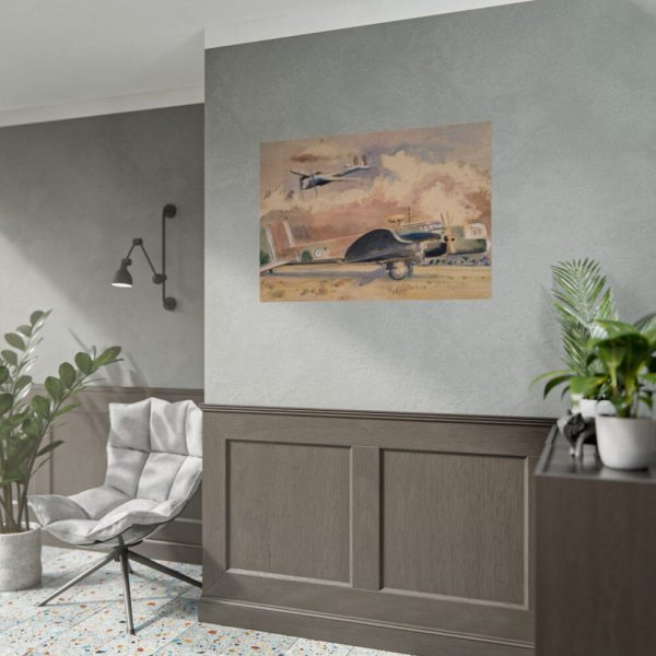 92409-249.jpg Whitley Bombers Sunning by Paul Nash Poster