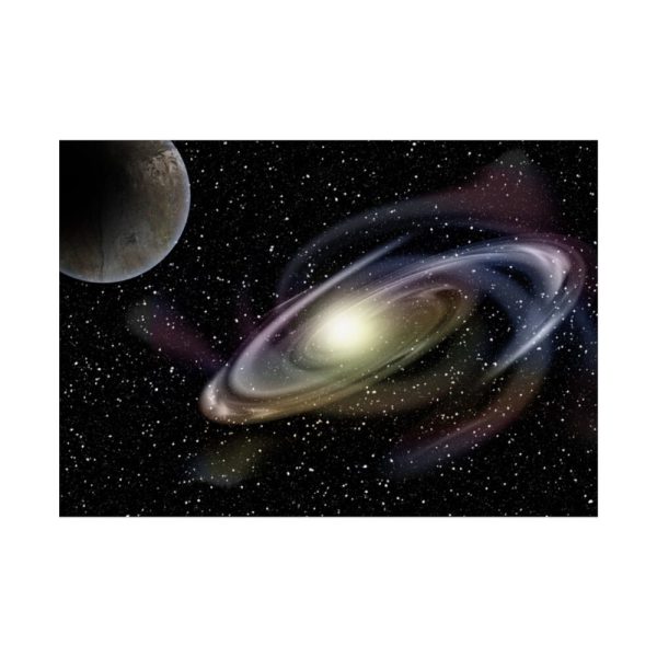Nebula Space Planet Poster