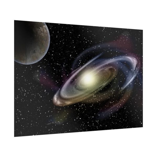 Nebula Space Planet Poster
