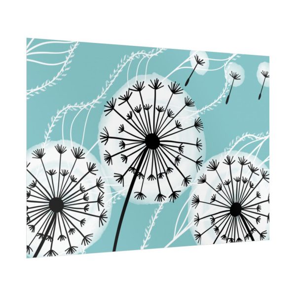 92409-277.jpg Fluffy Dandelion Illustration Poster