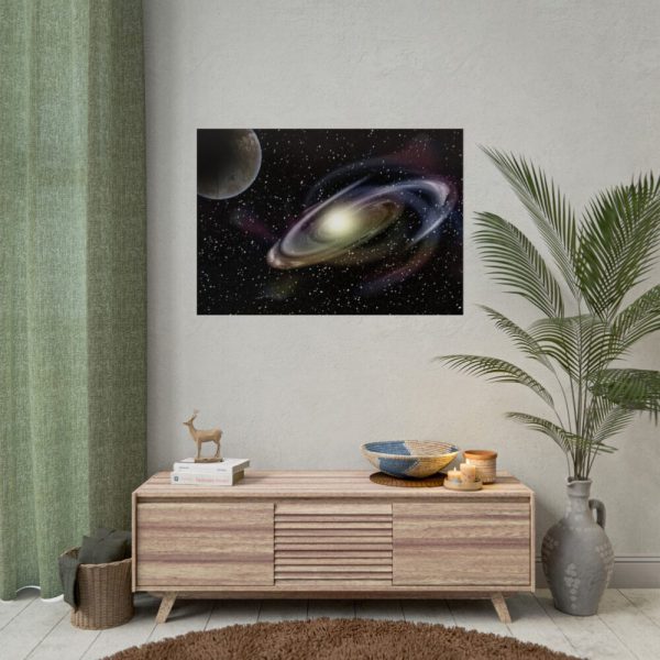 Nebula Space Planet Poster