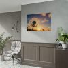 Dandelion in Golden Hour Poster