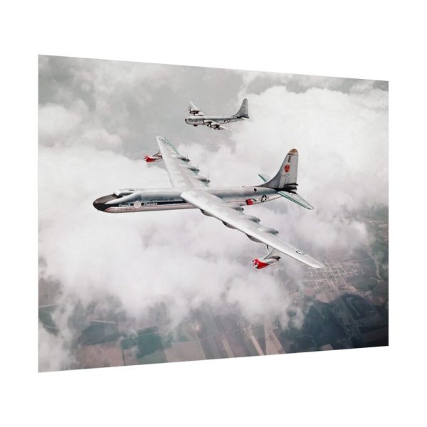 92409-317.jpg Air-to-Air View of Convair NB-36H Peacemaker Poster