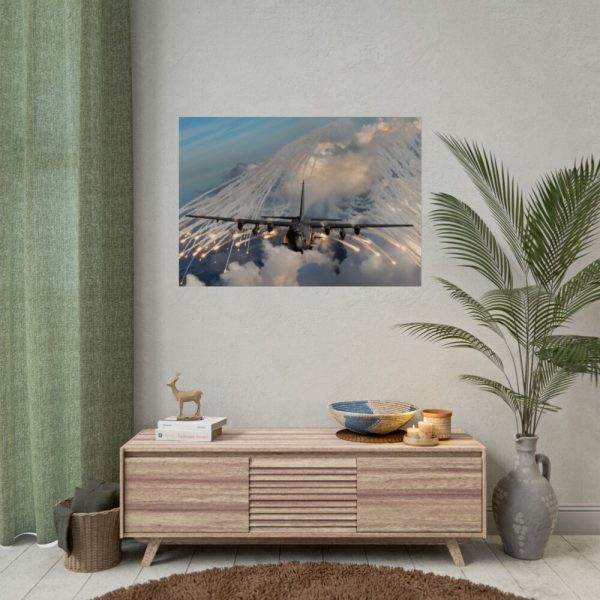 92409-348.jpg Military Aircraft Flares Drop Poster