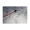 92409-350.jpg Cloud Sky and Airplane Poster