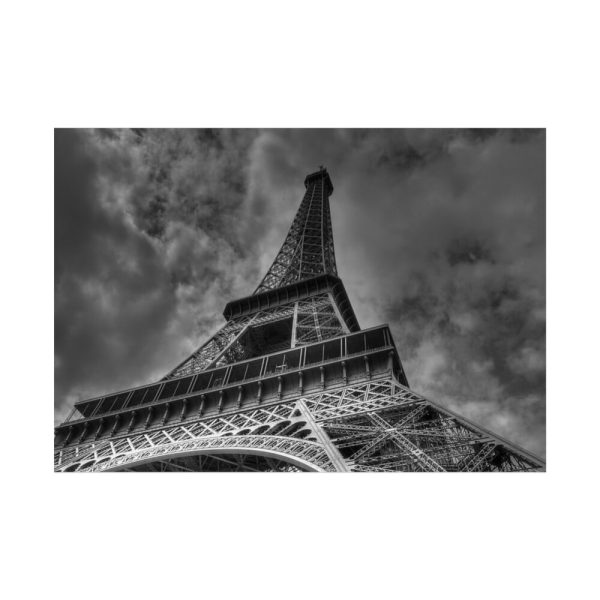 92409-45.jpg Gray Image of Eiffel Tower, Paris Poster