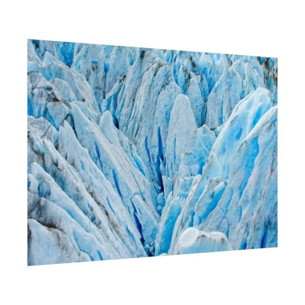 Beautiful Ice Rocks in Alaska Poster