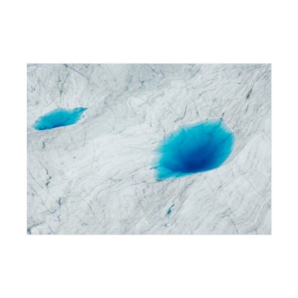 Detail of Ruth Glacier Poster
