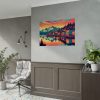 Small Alaskan Town by the Water Poster