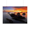 92409-521.jpg Seascape in Sunset Poster