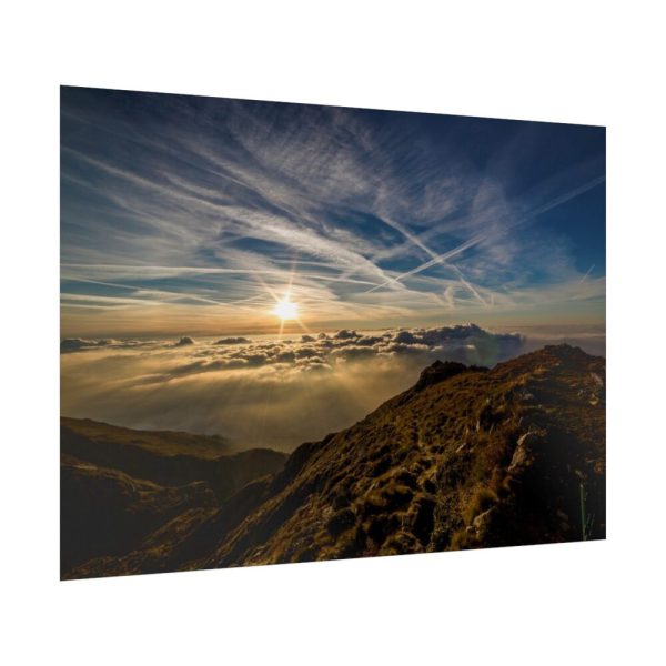 92409-532.jpg Dawn Sun Mountain Poster