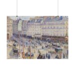 The Place du Havre, Paris by Camille Pissarro Poster - Image 7