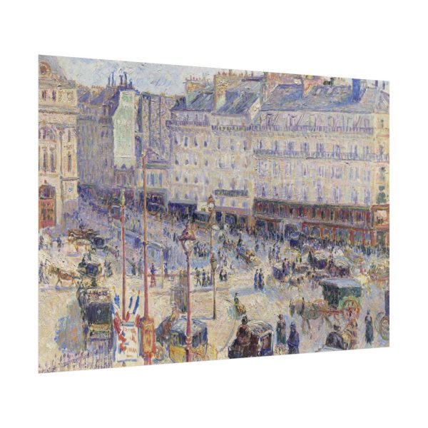 The Place du Havre, Paris by Camille Pissarro Poster