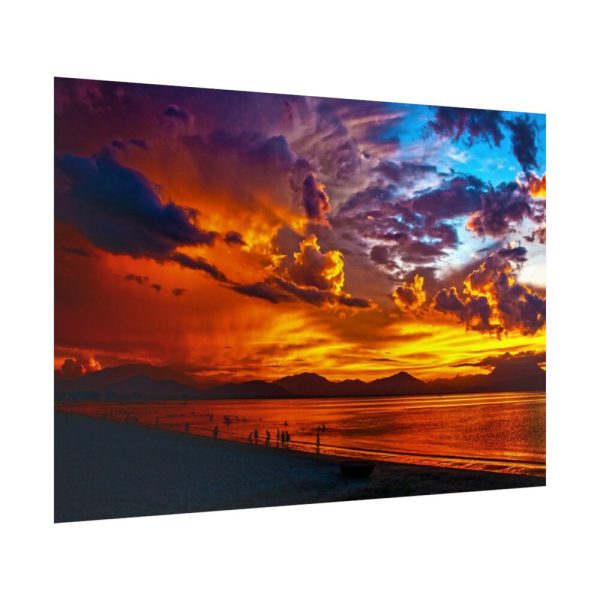 92409-572.jpg Beach Lagoon Sunset Poster