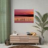 92409-603.jpg Sunset Leaves Silhouette Poster