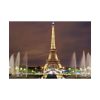 Eiffel Tower Lights and Fountains Poster