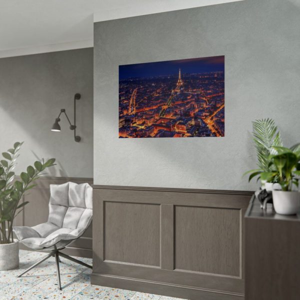 92409-74.jpg Eiffel Tower in Night Poster