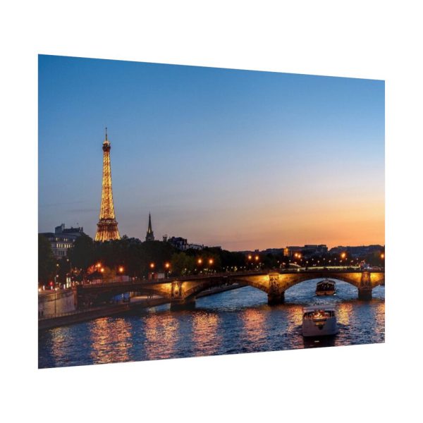 92409-77.jpg Eiffel Tower in Sunset Poster