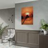 Dandelion in Sunset Poster