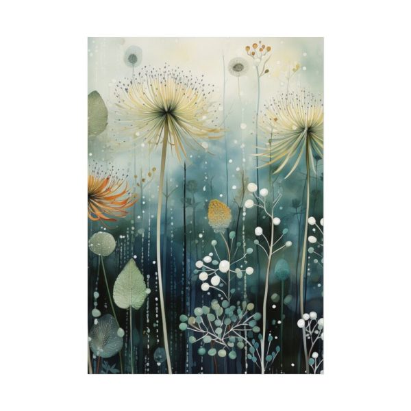 92410-110.jpg Abstract Dandelion Meadow Art Poster