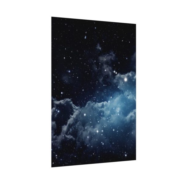 92410-12.jpg Starry Sky Stars Clouds Poster