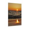 92410-167.jpg Sunset on Coast Poster