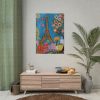 92410-53.jpg Colorful Illustration Paris and Eiffel Tower Poster
