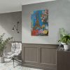92410-54.jpg Colorful Illustration Paris and Eiffel Tower Poster