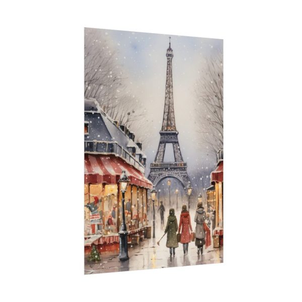 Christmas In Paris Poster