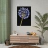 92410-98.jpg Dandelion on Black Poster
